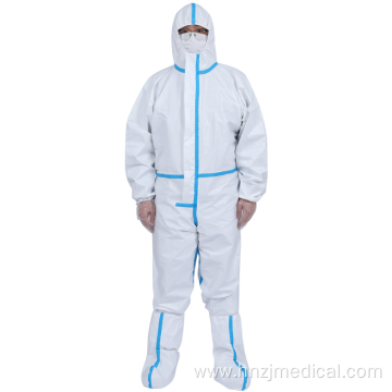 White Disposable Medical Protective Clothing